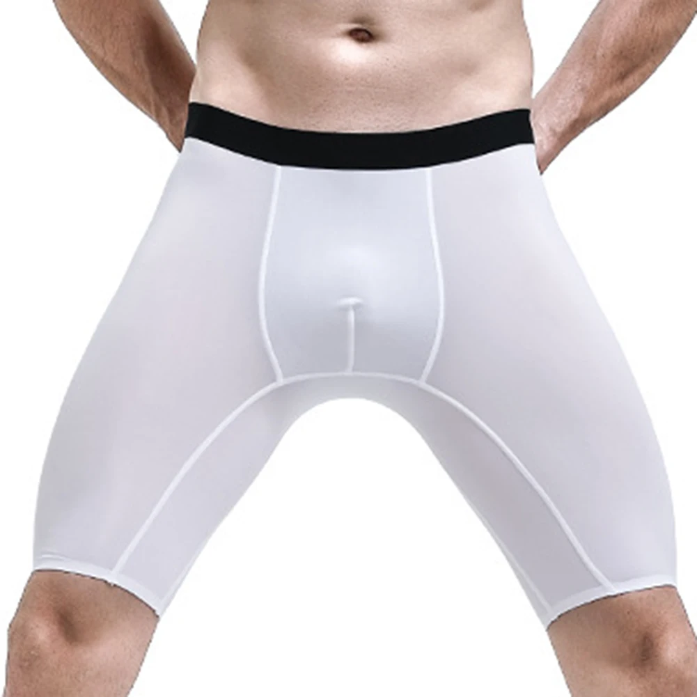Men Long Leg  Boxer Shorts Bre - مراجعة Long Leg Trunk Men وسعره