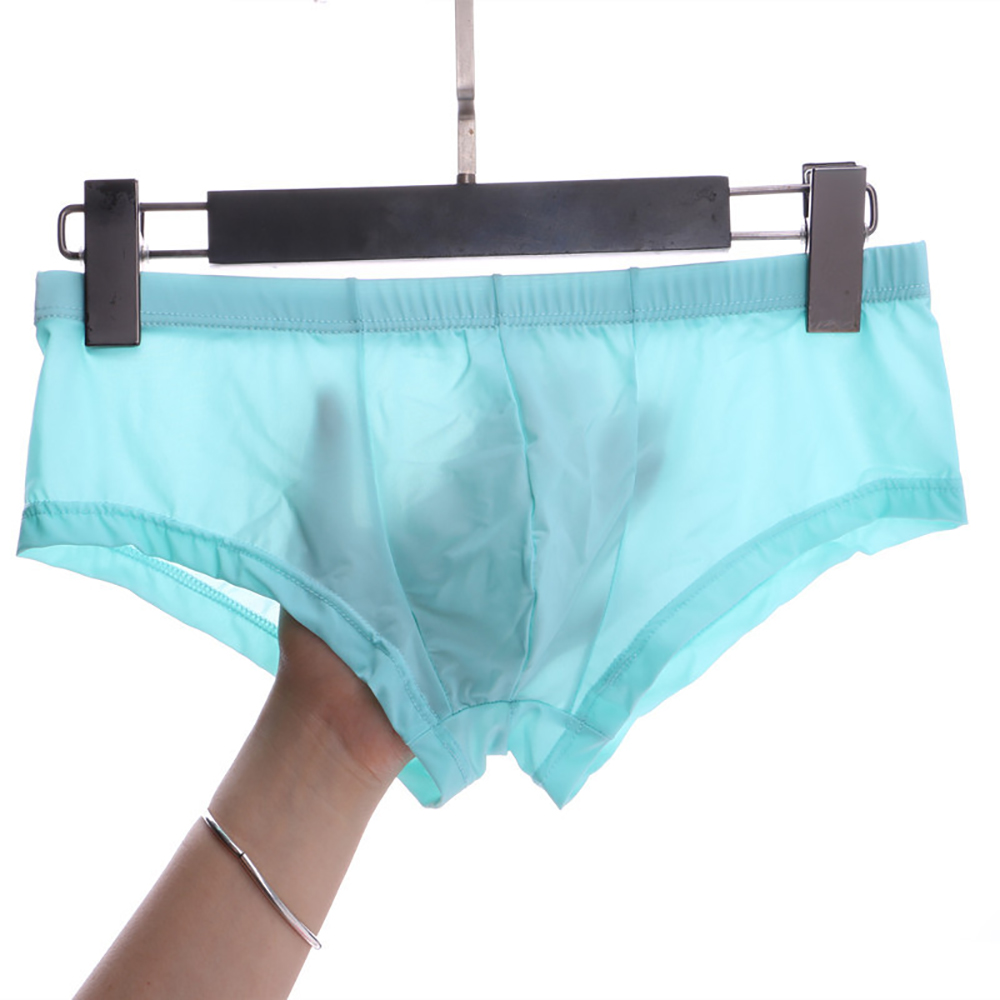New Men's Sexy Low-Waist Light - مراجعة Pouch Boxer Pouch وسعره