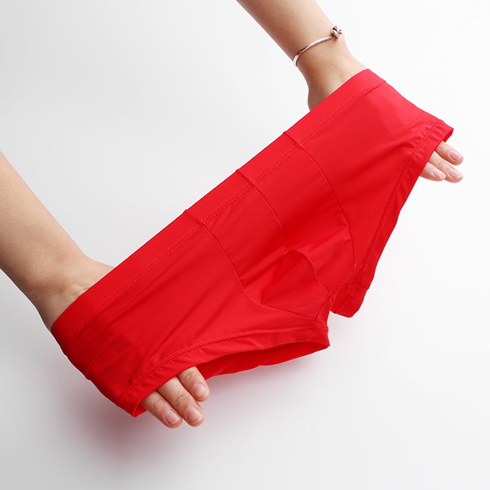 New Men's Sexy Low-Waist Light - مراجعة Pouch Boxer Pouch وسعره