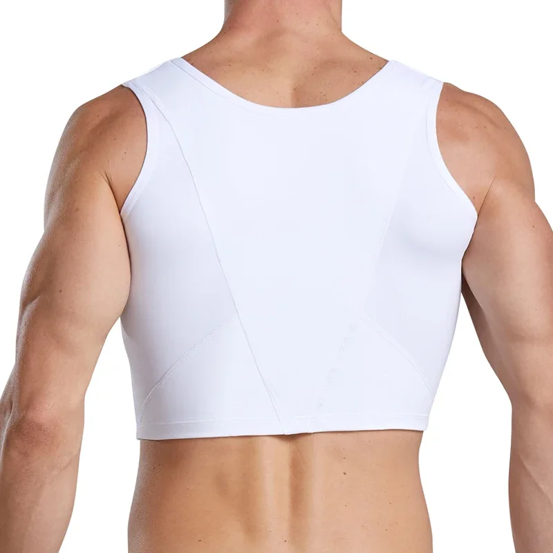Men's Compression Corset Vest  - مراجعة Sleeveless Undershirt وسعره