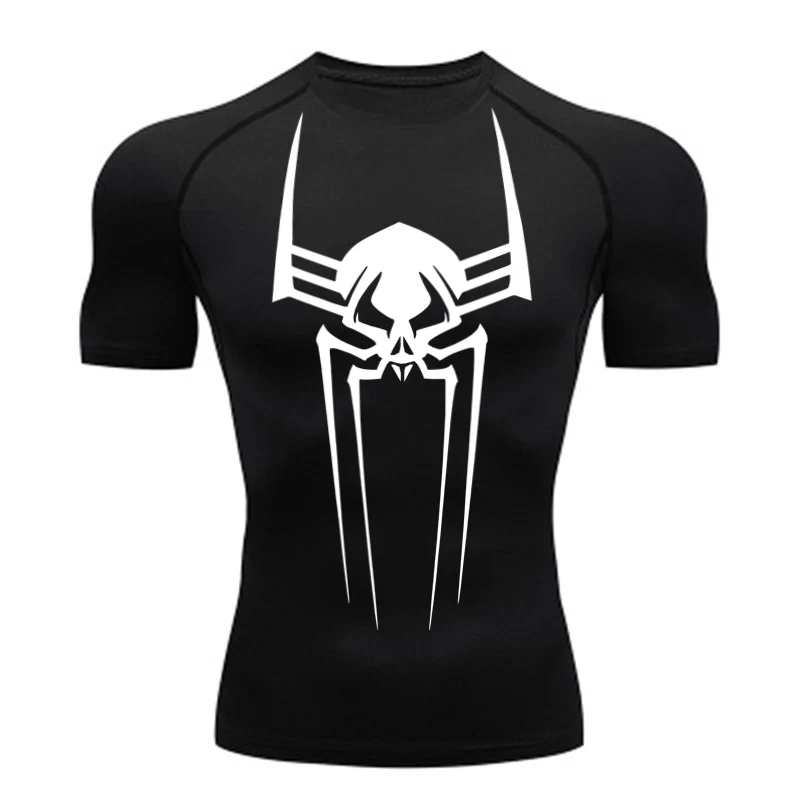Men's sports top quick drying  - مراجعة T Shirt Tight Fit وسعره