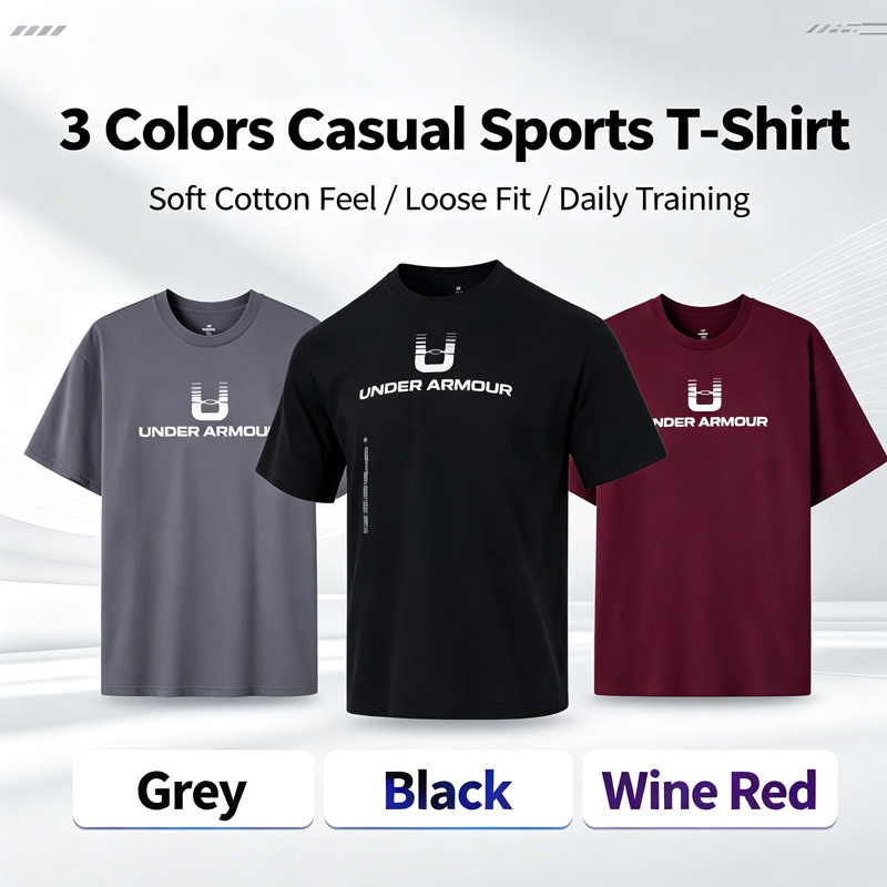 Under Armour Men Loose Fit Hea - مراجعة Undershirt Crew Neck وسعره