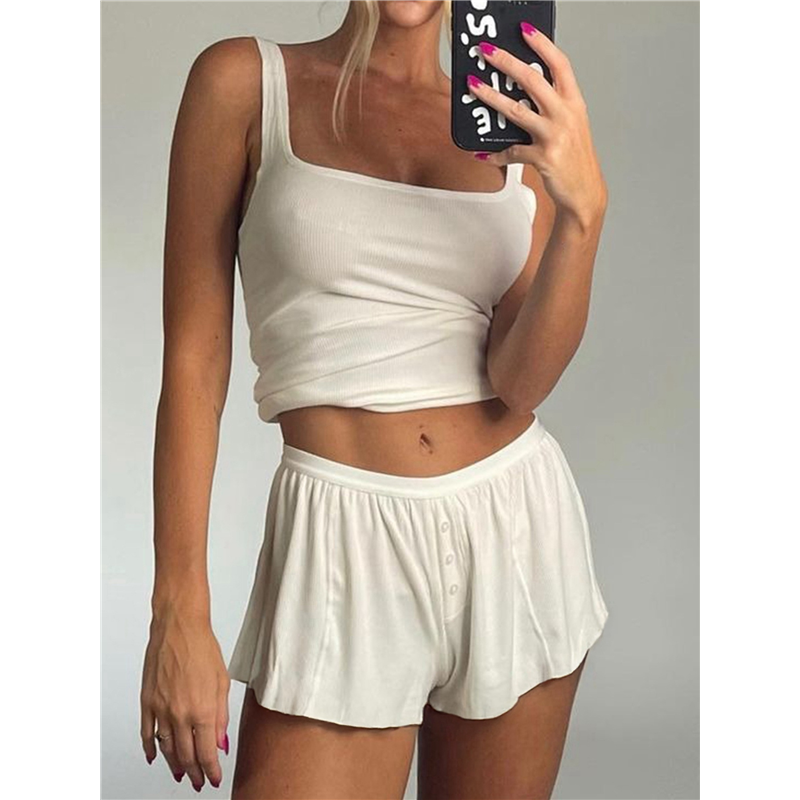 FX-Women Summer Lounge Set Rib - مراجعة Tank Top Ribbed وسعره