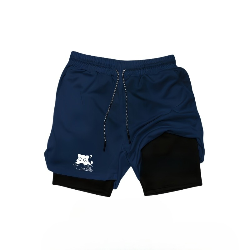 Quick Drying Breathable 2-in-1 - مراجعة Compression Shorts Athletes وسعره