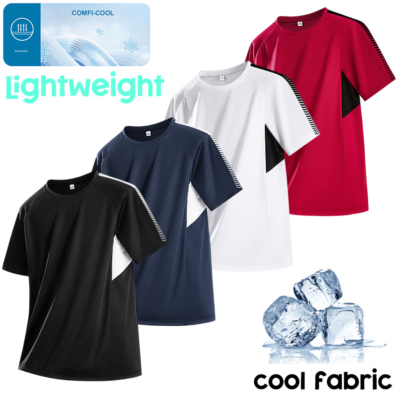Men's Quick Dry Gym Running T- - مراجعة T Shirt Tight Fit وسعره