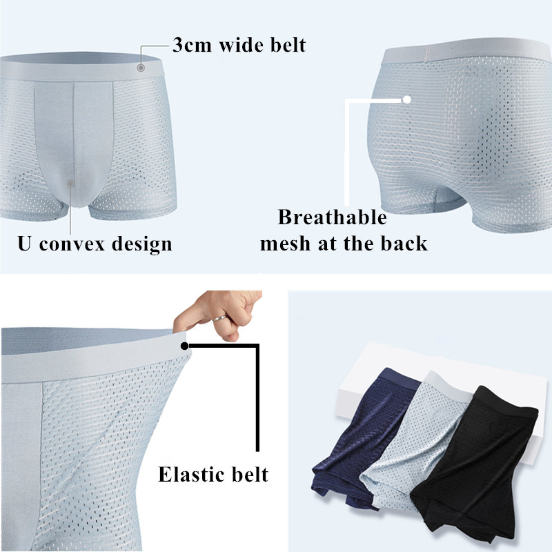 4pcs/Lot Underwear Men's Panti - مراجعة Multi Pack Underwear وسعره