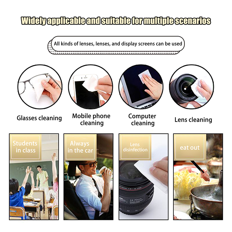 100pcs Disposable Lens Cleanin - مراجعة Bamboo Fiber Trunk وسعره