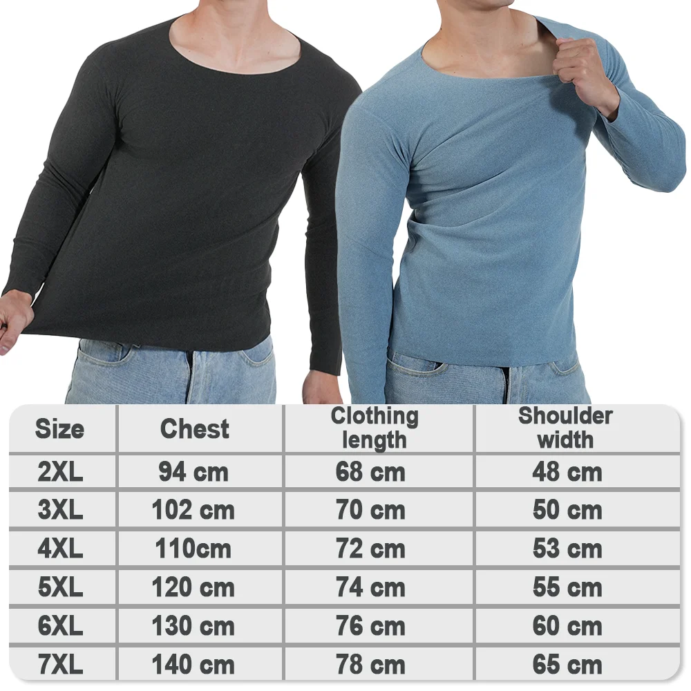 Men Thermal Underwear Long Sle - مراجعة Undershirt Crew Neck وسعره