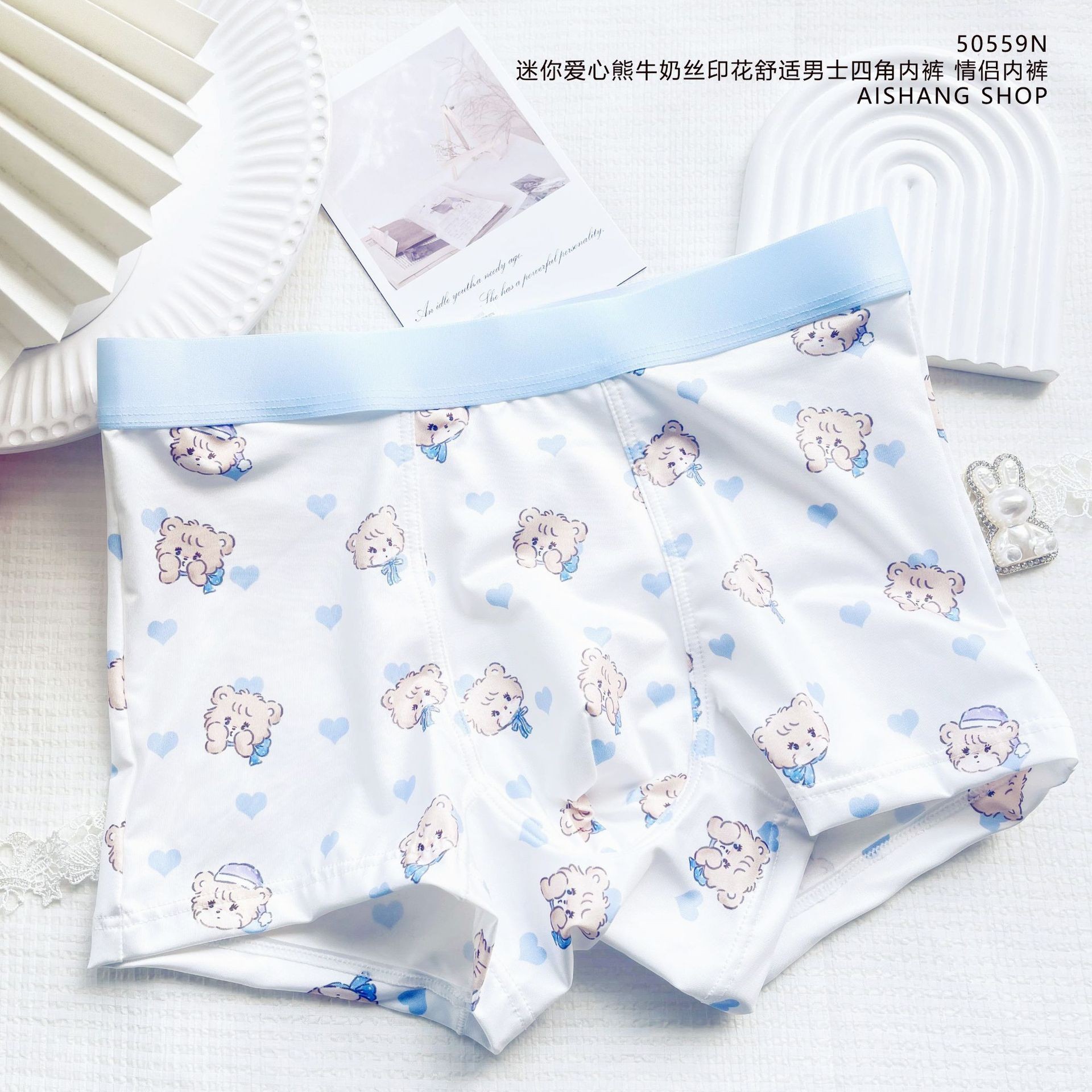 Cute Amimals Man Boys Panties  - مراجعة Boxer Brief Pack Cotton وسعره