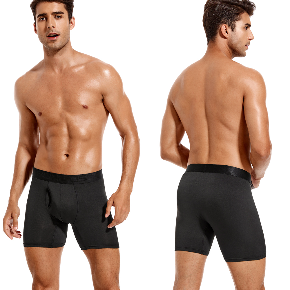 Men's Panties Front Open Under - مراجعة Boxer Shorts Modal وسعره