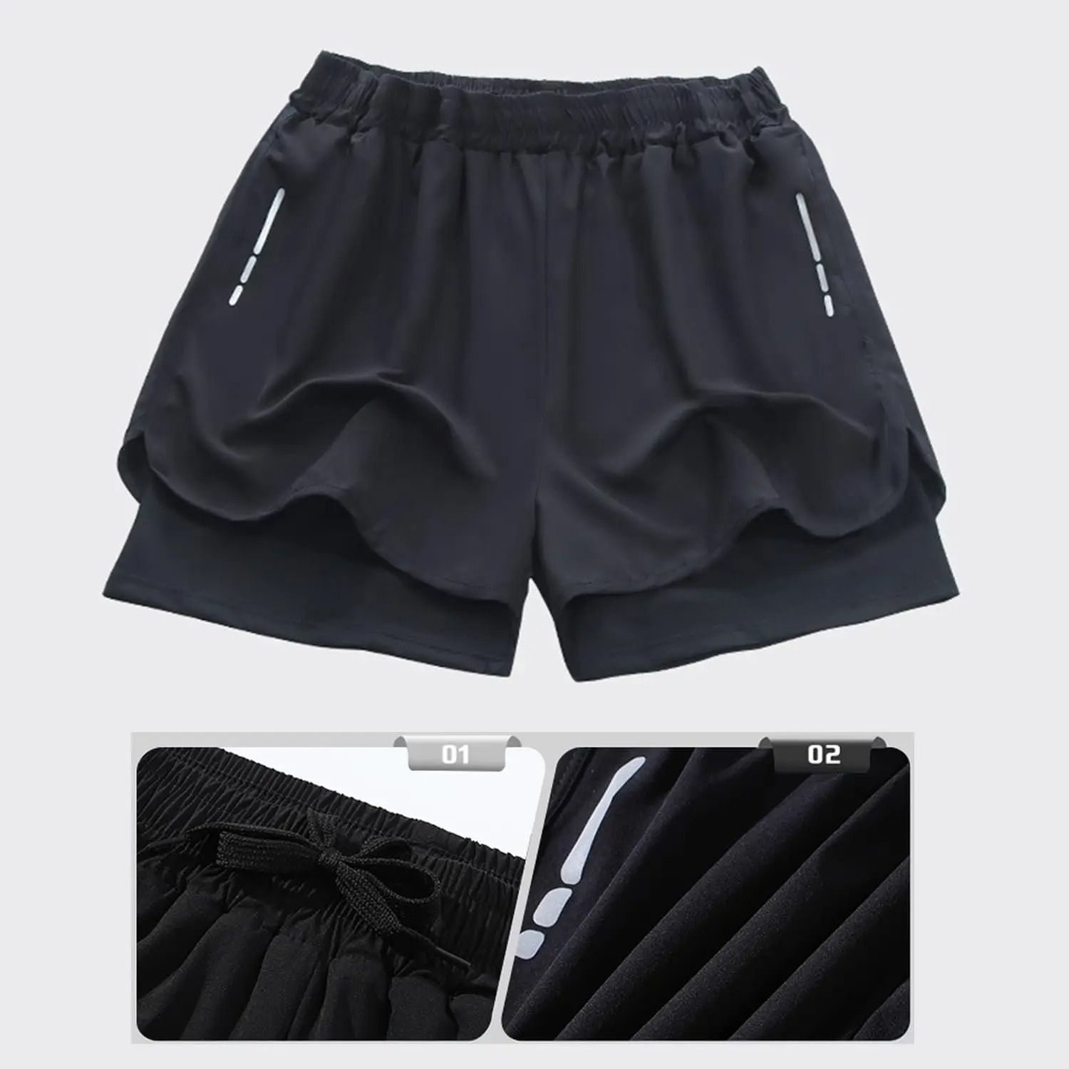 Men's Swim Trunks Quick Dry At - مراجعة Compression Shorts Athletes وسعره