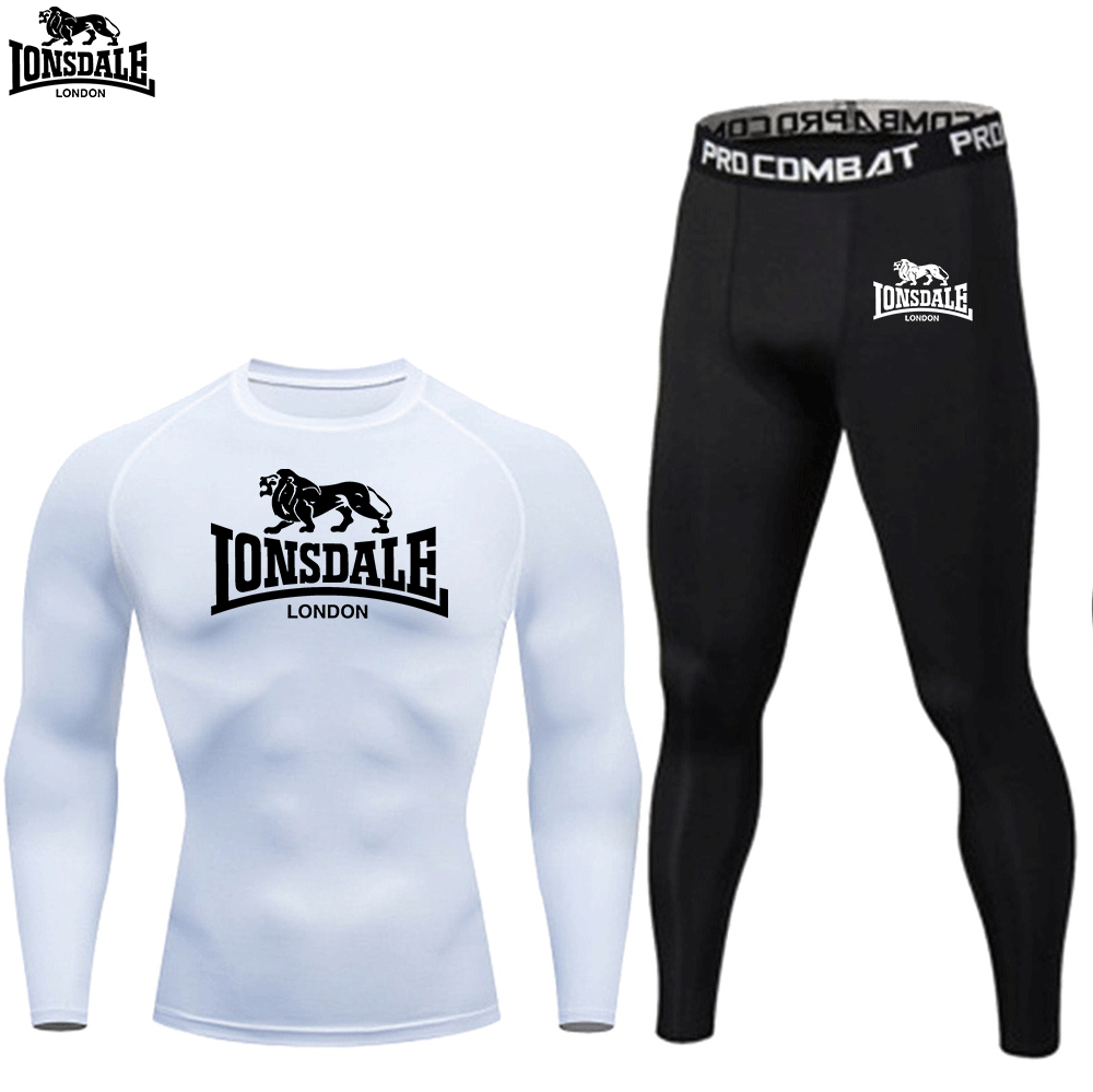 LONSDALE Graphic Print Long Sl - مراجعة Compression Long Pant وسعره