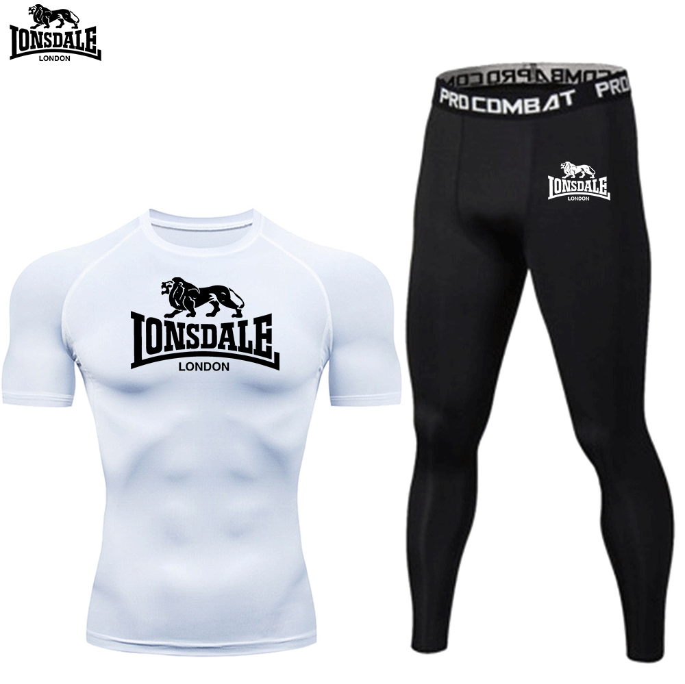 LONSDALE Graphic Print Long Sl - مراجعة Compression Long Pant وسعره