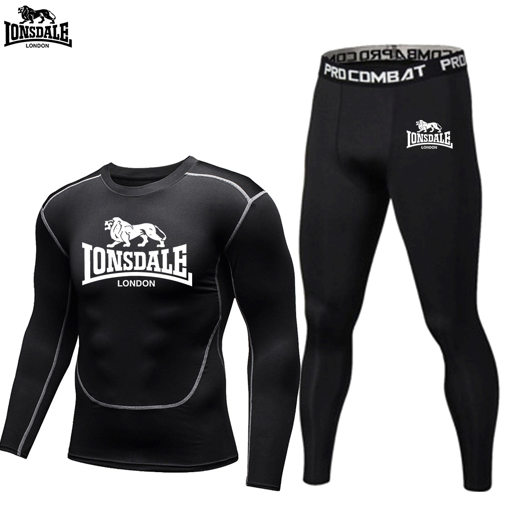 LONSDALE Graphic Print Long Sl - مراجعة Compression Long Pant وسعره