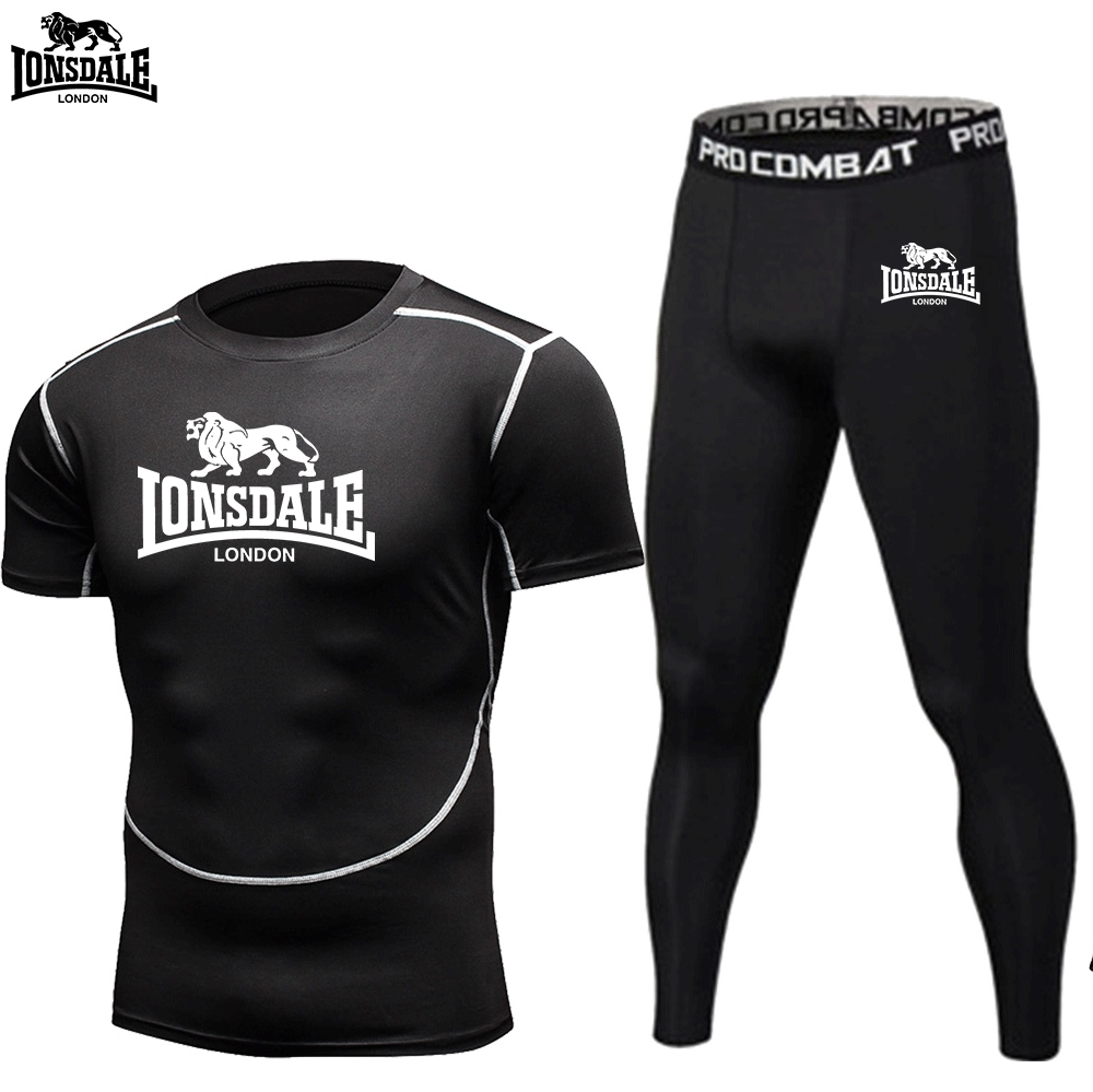 LONSDALE Graphic Print Long Sl - مراجعة Compression Long Pant وسعره