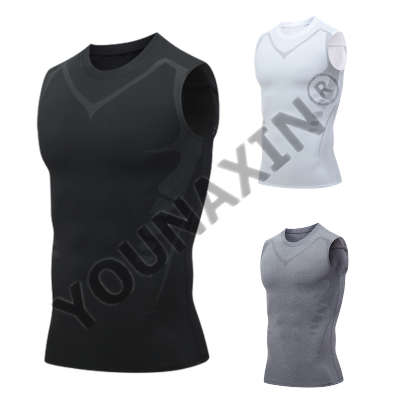 3 Pieces Men's Sleeveless T-Sh - مراجعة Base Layer Top وسعره
