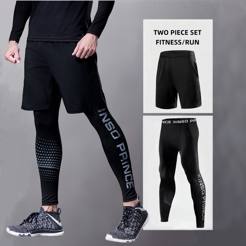 Men's Sports Running Trousers  - مراجعة Compression Long Pant وسعره