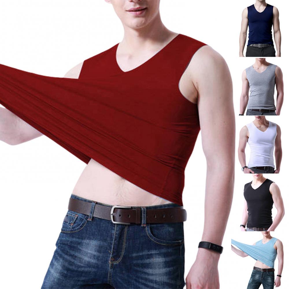 Soft Summer Comfortable Top Ve - مراجعة Undershirt Crew Neck وسعره